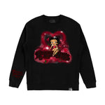 "Dream Lover" Black/Red Crewneck (PRE-ORDER)