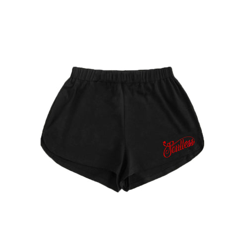 Soulless Embroidered Shorts